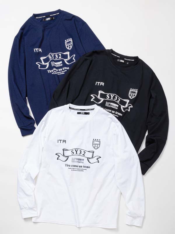 SCUDETTO LOGO L/ S TEE