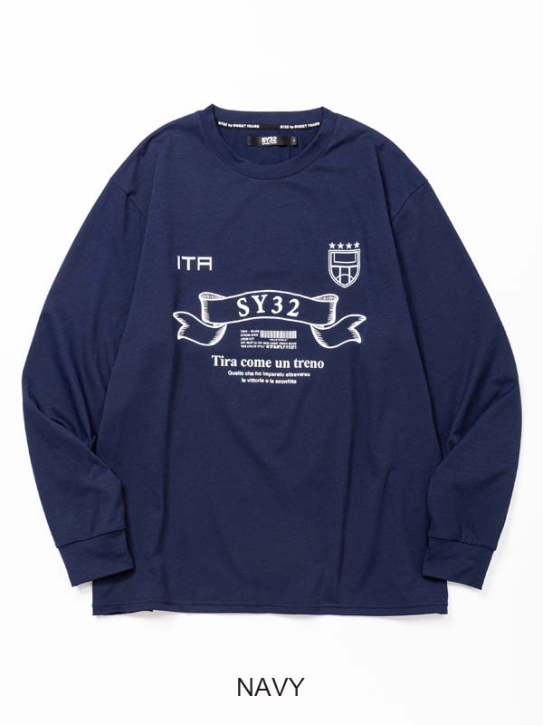 SCUDETTO LOGO L/ S TEE