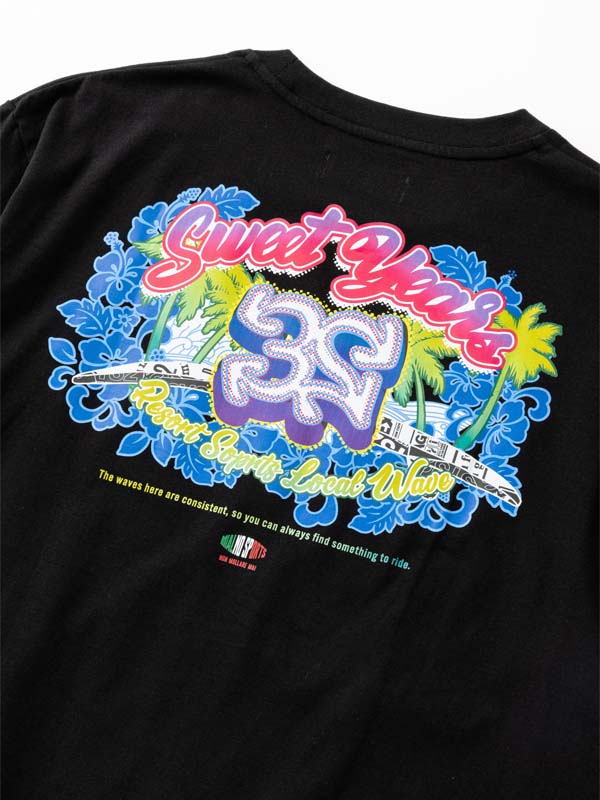 HIBISCUS RESORT BACK PRINT TEE