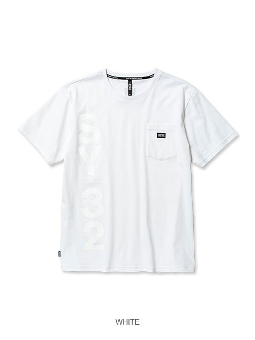 VERTICAL LOGO POCKET TEE