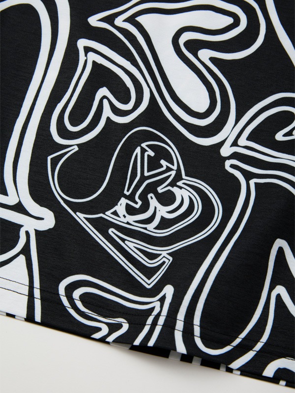 NEW GRAPHIC PATTERN L/S TEE