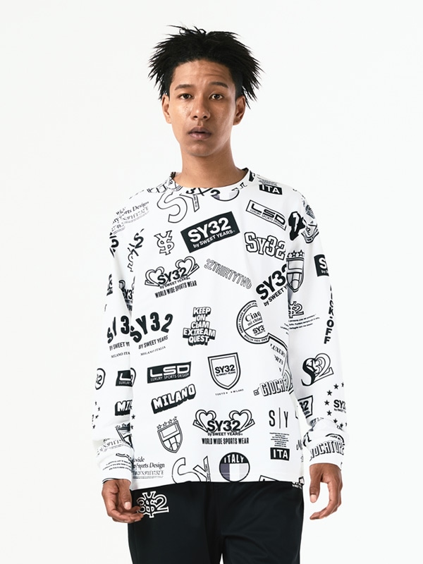 NEW GRAPHIC PATTERN L/S TEE | TOPS,T-SHIRTS | 【公式】SY32