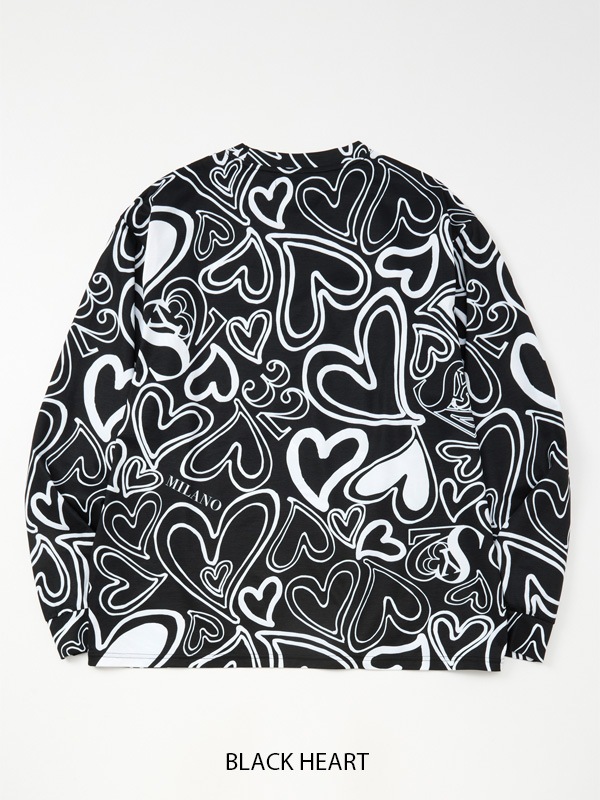 NEW GRAPHIC PATTERN L/S TEE