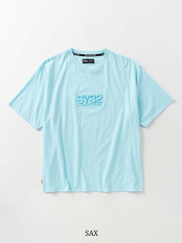 3D EMBROIDERY S/S TEE