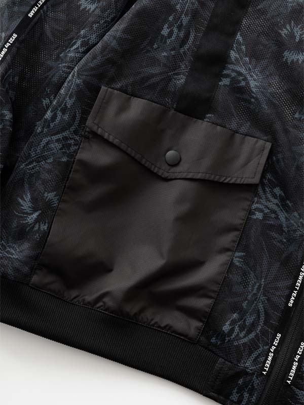 MESH BOMBER JACKET