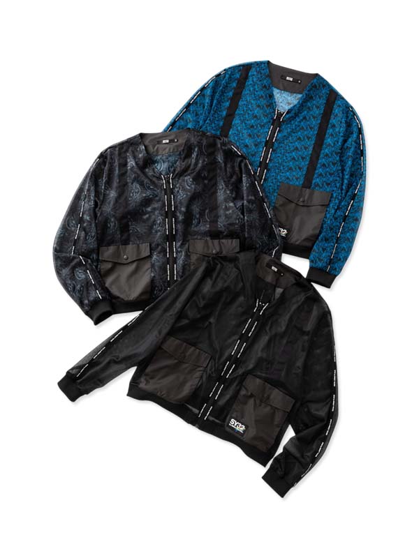MESH BOMBER JACKET