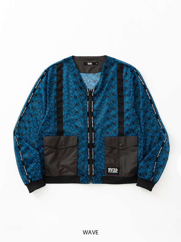 MESH BOMBER JACKET
