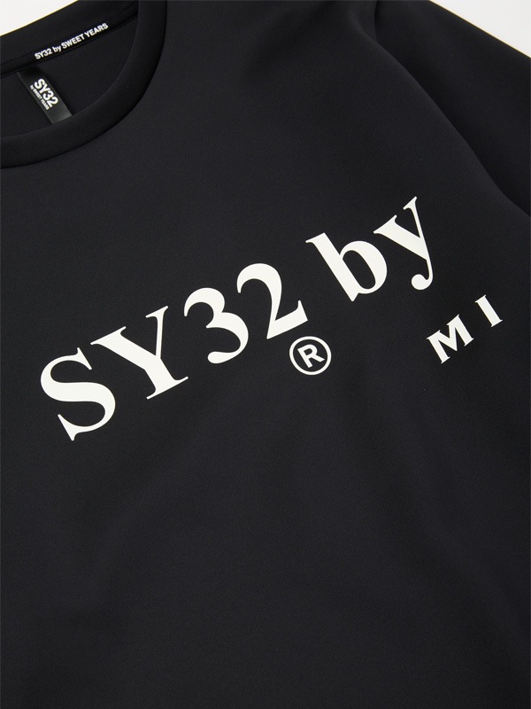 DOUBLEKNIT SEPARATE GRAPHIC CREW | TOPS | 【公式】SY32 by SWEET
