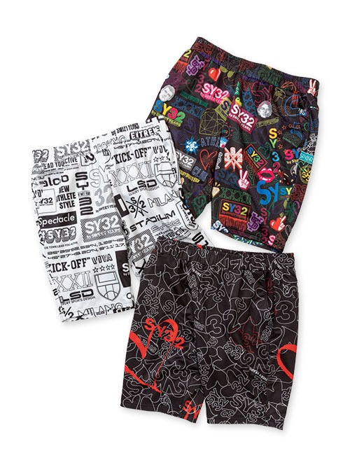 新品☆SY32☆GRAPHIC SHORT PANTS BOTTOMS,SHORT PANTS | 【公式】SY32 by SWEET YEARS ONLINE STORE