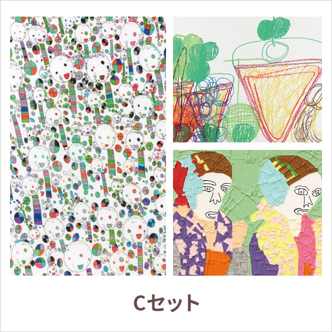 【埼印工・アールブリュットコラボ】アクリルキーホルダーセット