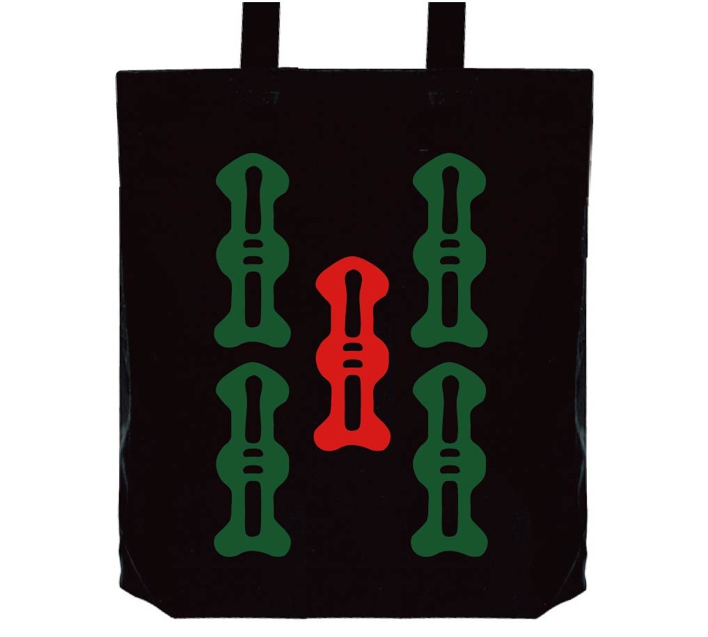 伍索　麻雀　トートバッグ