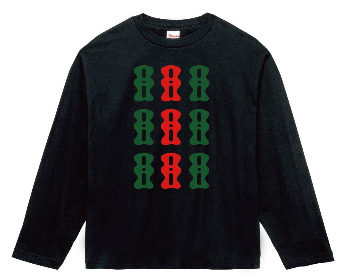 九索　麻雀　長袖Tシャツ