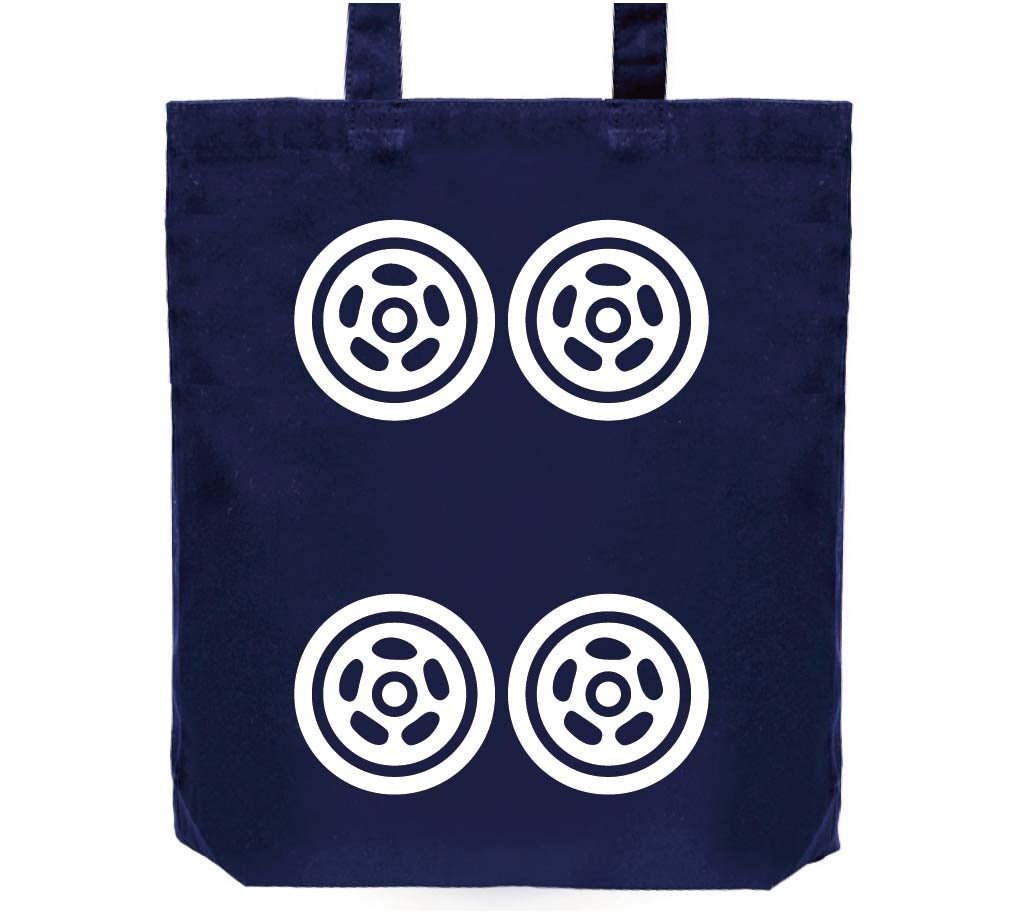 四筒　麻雀　トートバッグ