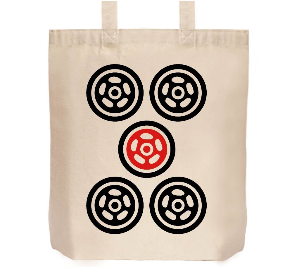 伍筒　麻雀　トートバッグ