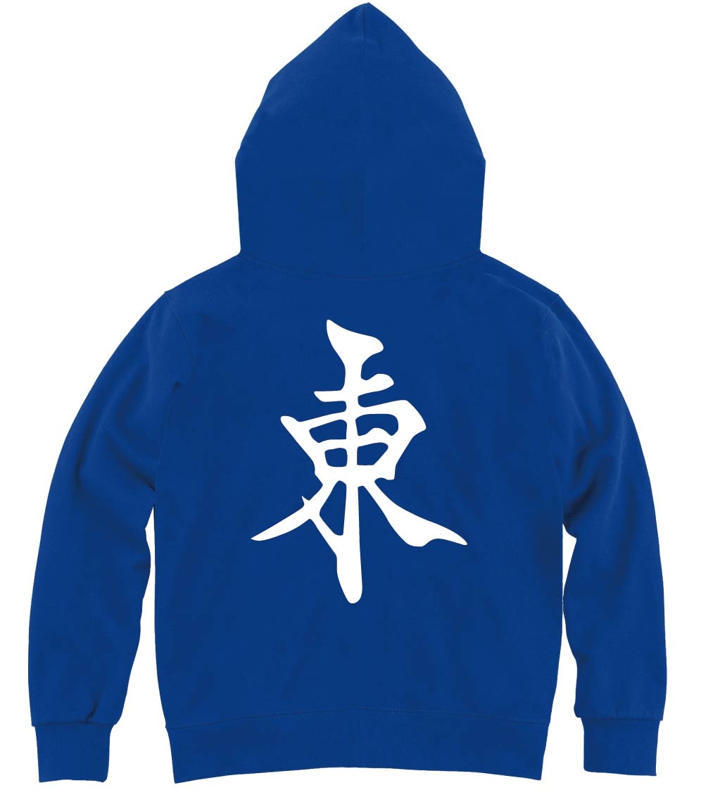東　麻雀　ジップパーカー