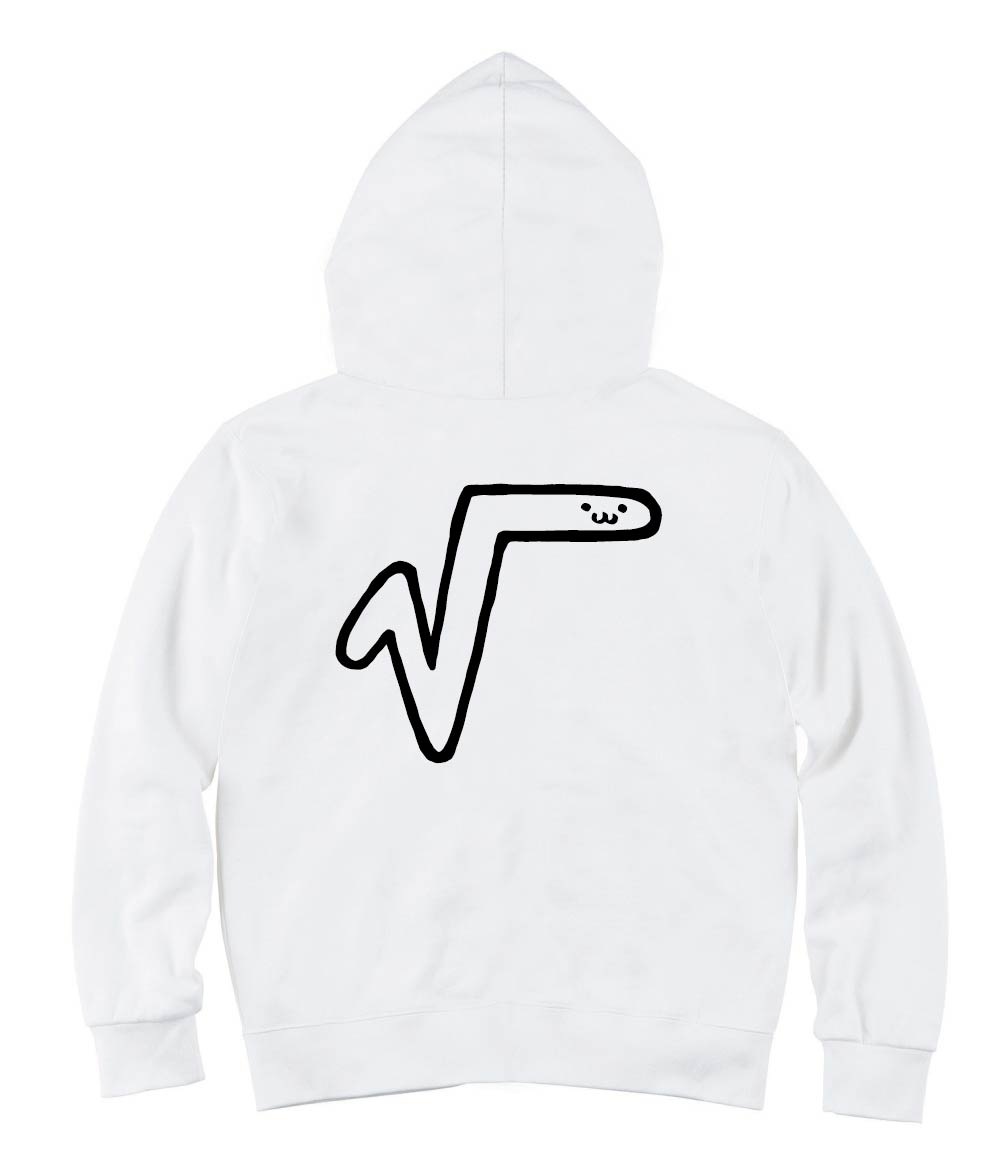 ルート 平方根 数学 記号 文字 筆絵 イラスト ジップパーカー 記号 サモエスキー