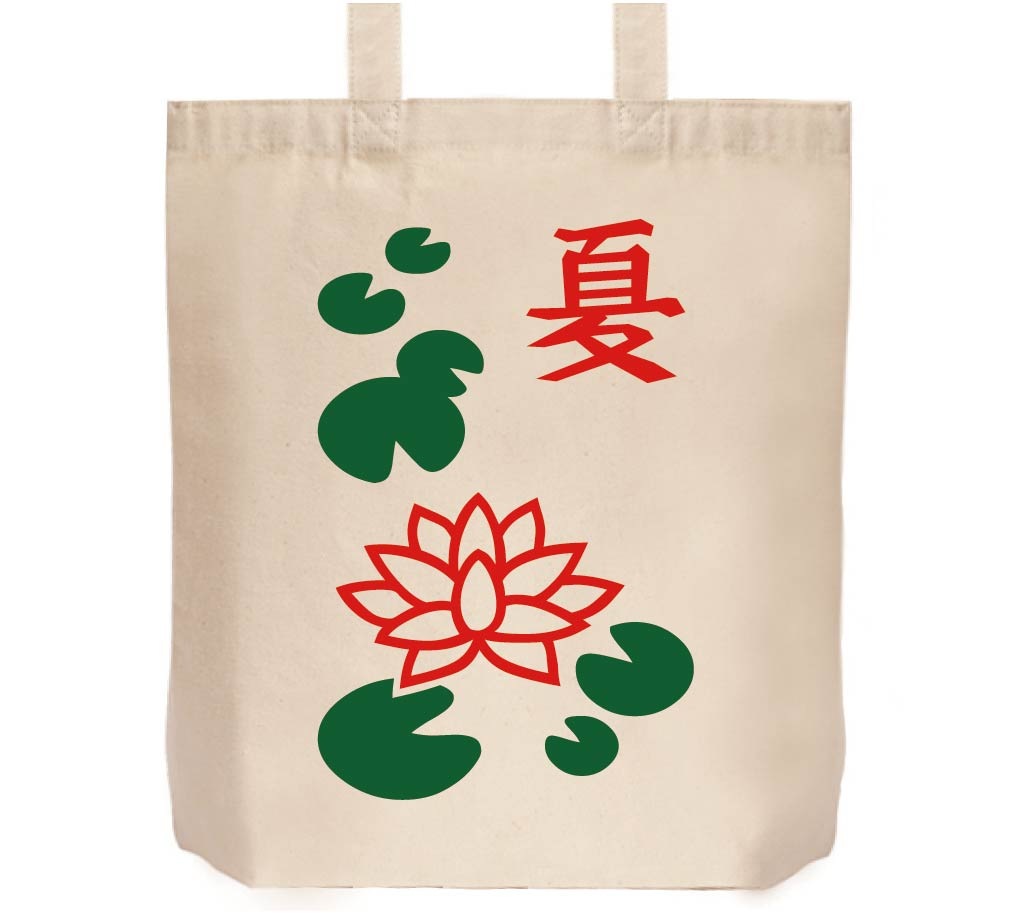 夏　季節牌 花牌　麻雀　トートバッグ