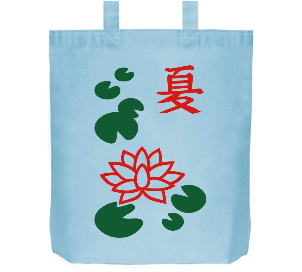 夏　季節牌 花牌　麻雀　トートバッグ