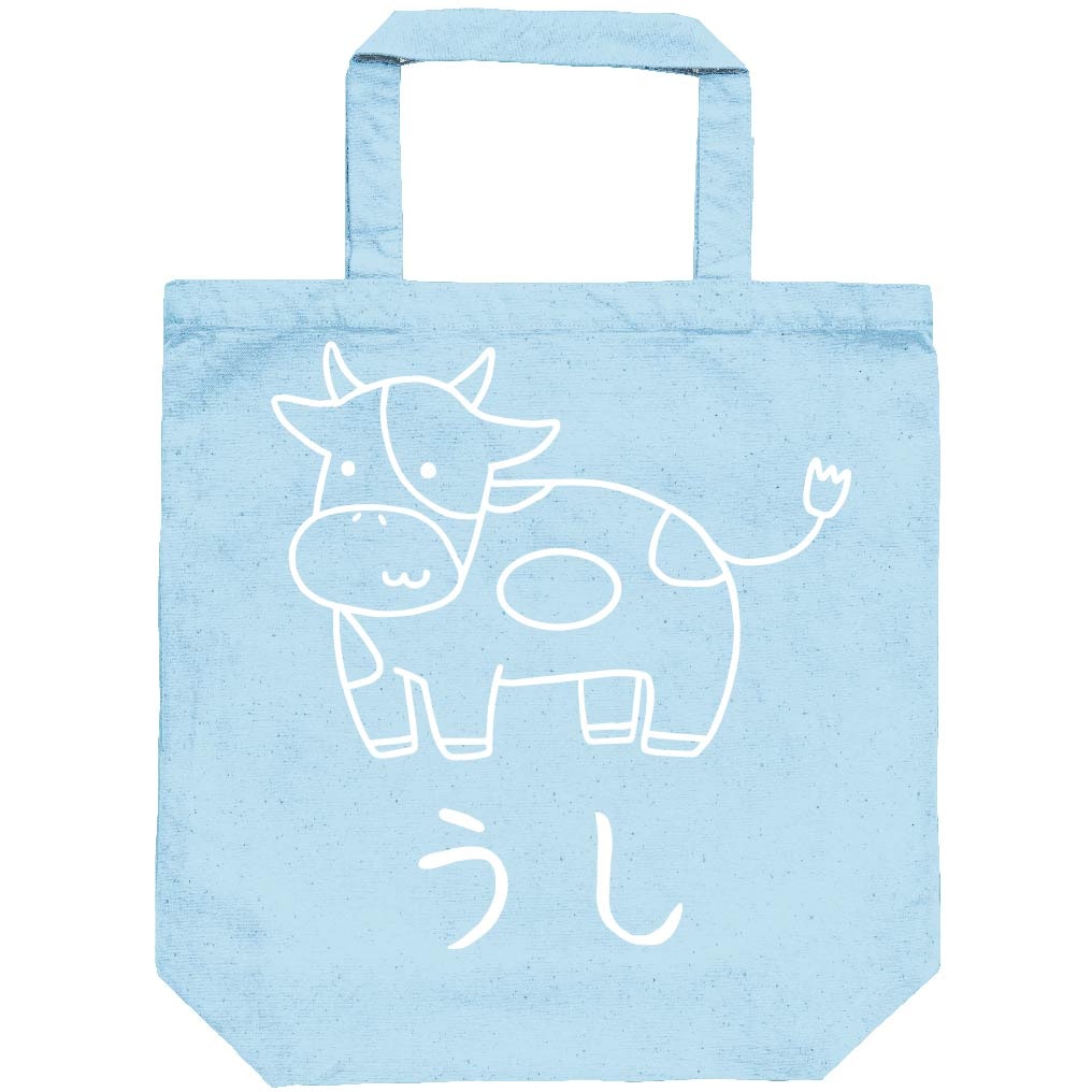 うし　牛　動物 イラスト　トートバッグ