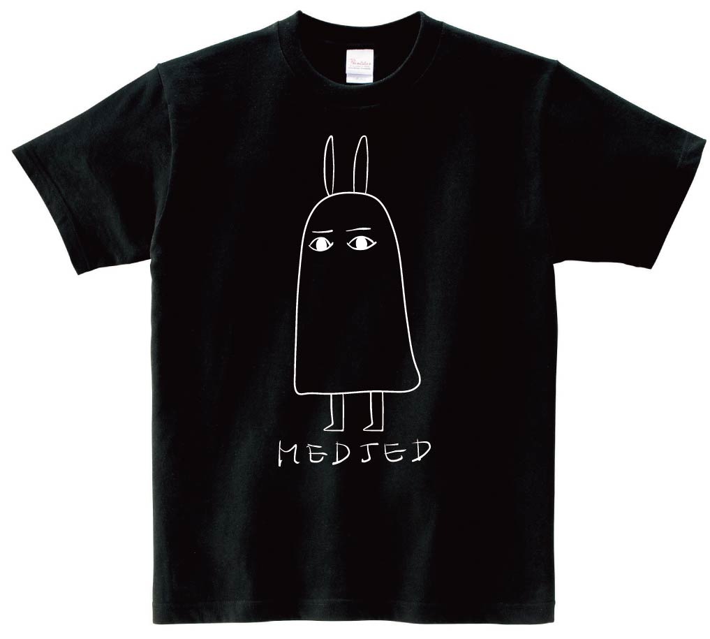 耳付きメジェド様　半袖Tシャツ