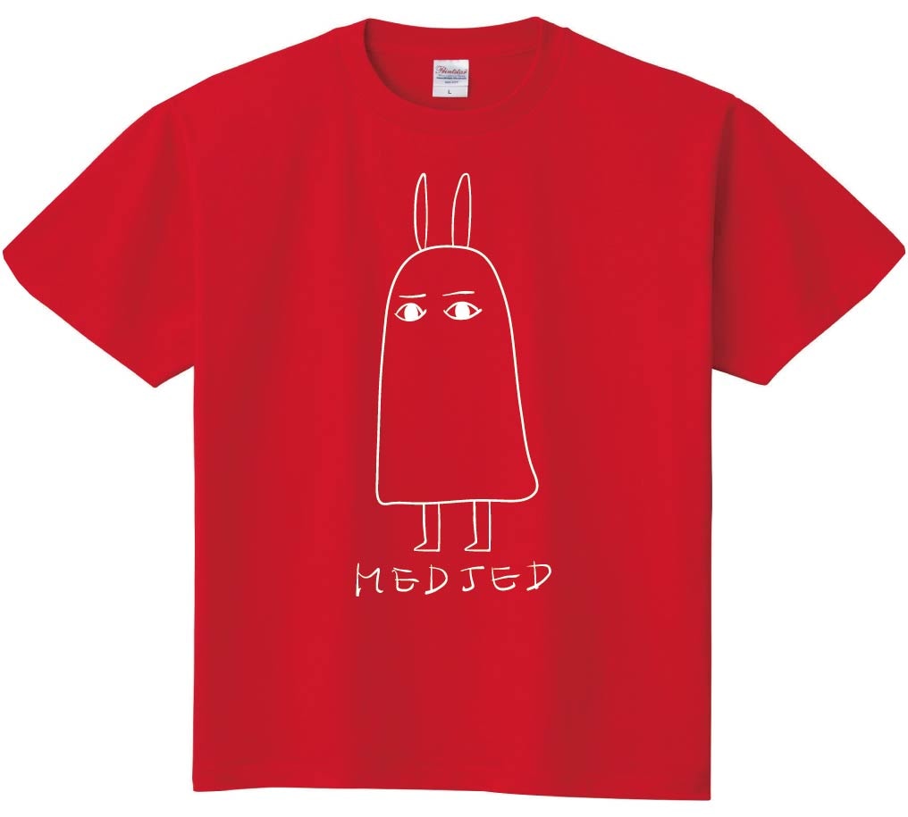 耳付きメジェド様　半袖Tシャツ
