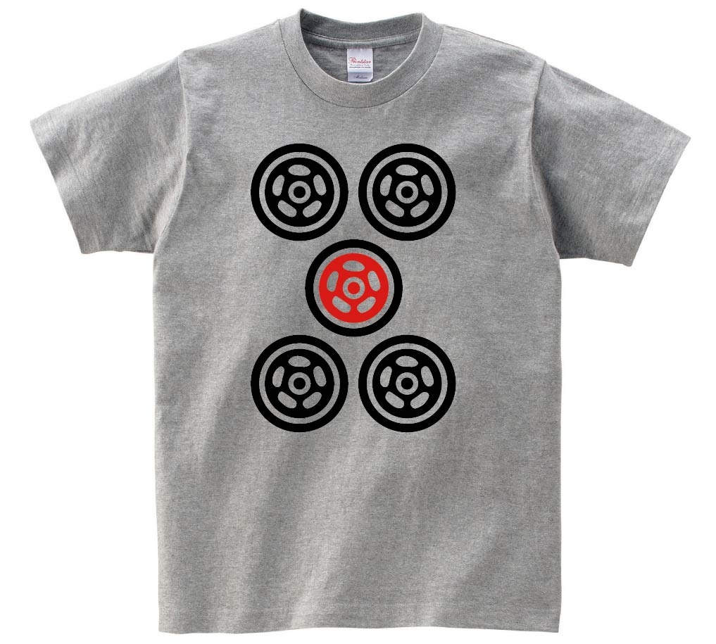 伍筒　麻雀　半袖Tシャツ