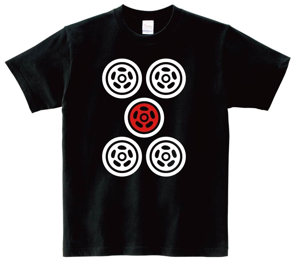 伍筒　麻雀　半袖Tシャツ