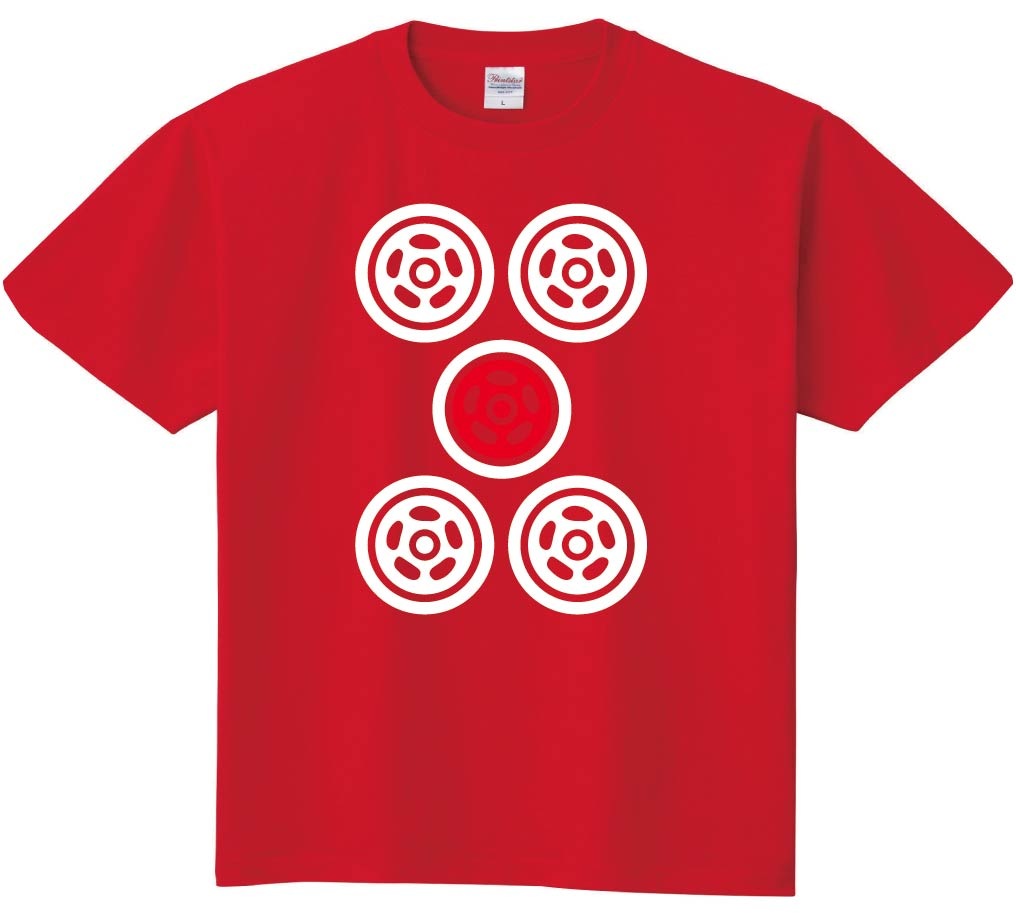 伍筒　麻雀　半袖Tシャツ