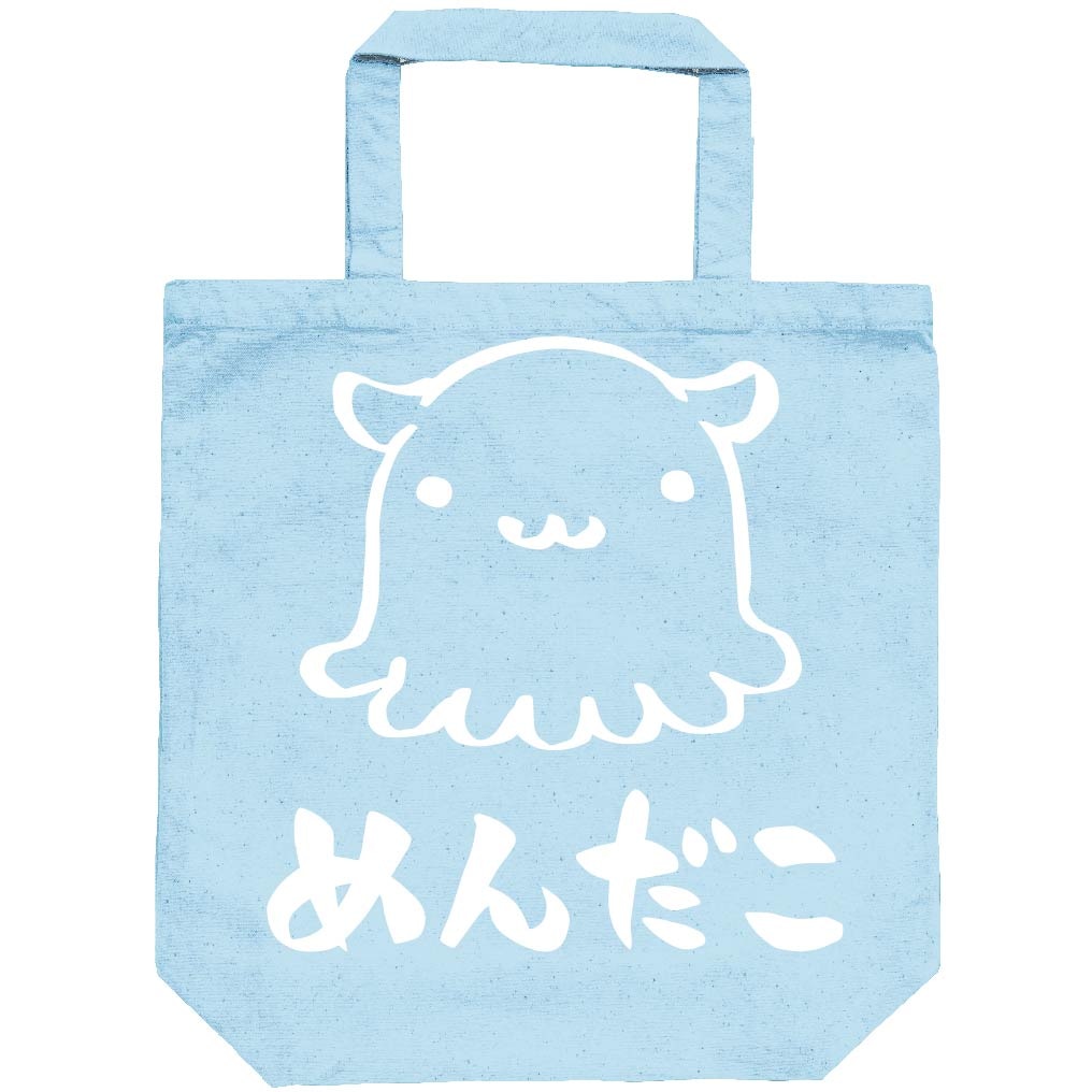 めんだこ　メンダコ　面蛸　海洋 生物　筆絵　イラスト　トートバッグ