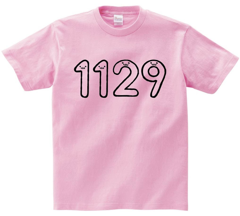 chiiiibagTシャツ ピンク数字89 chiiiibagTシャツ ピンク数字89
