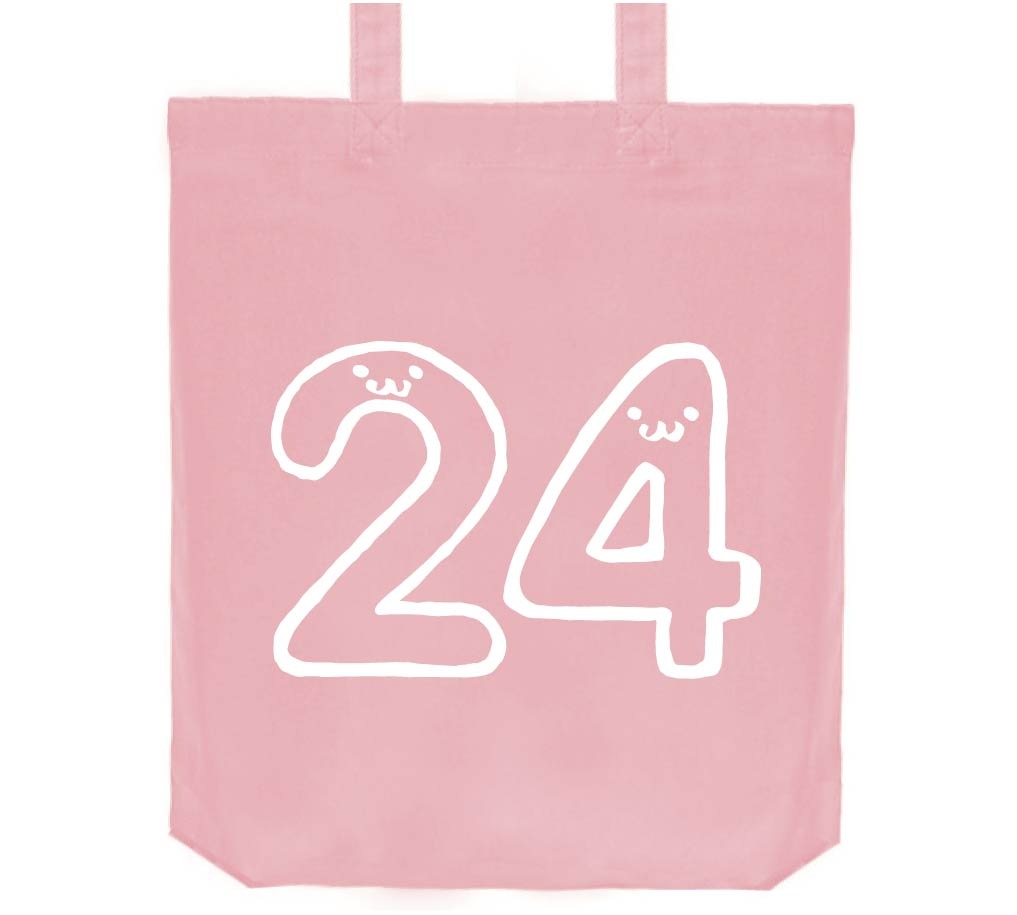 24 にじゅうよん 二十四 数字 ナンバー 記号 文字 筆絵 イラスト トートバッグ 数字1 2桁 サモエスキー 24 にじゅうよん 二十四 数字 ナンバー 記号 文字 筆絵 イラスト トートバッグ 数字1 2桁 サモエスキー