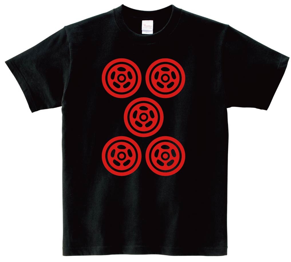 赤伍筒　麻雀　半袖Tシャツ