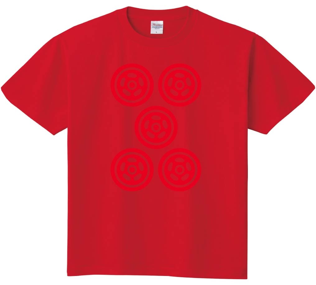 赤伍筒　麻雀　半袖Tシャツ