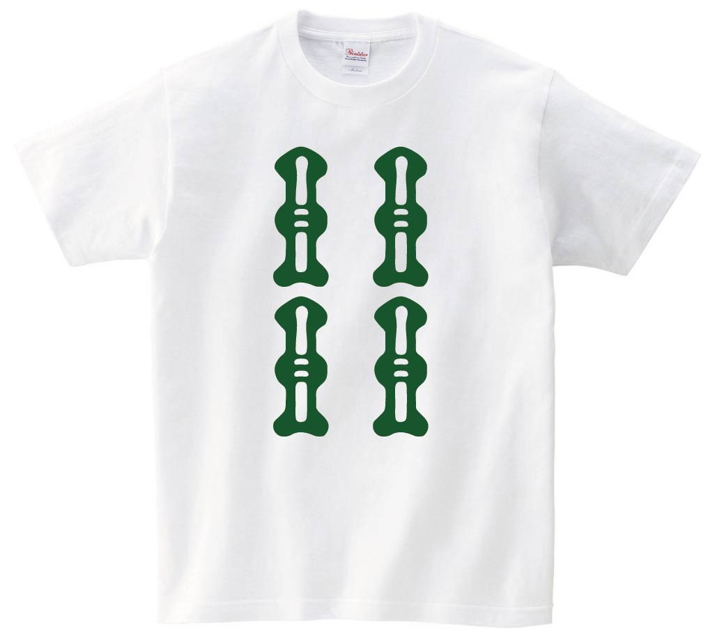 四索　麻雀　半袖Tシャツ