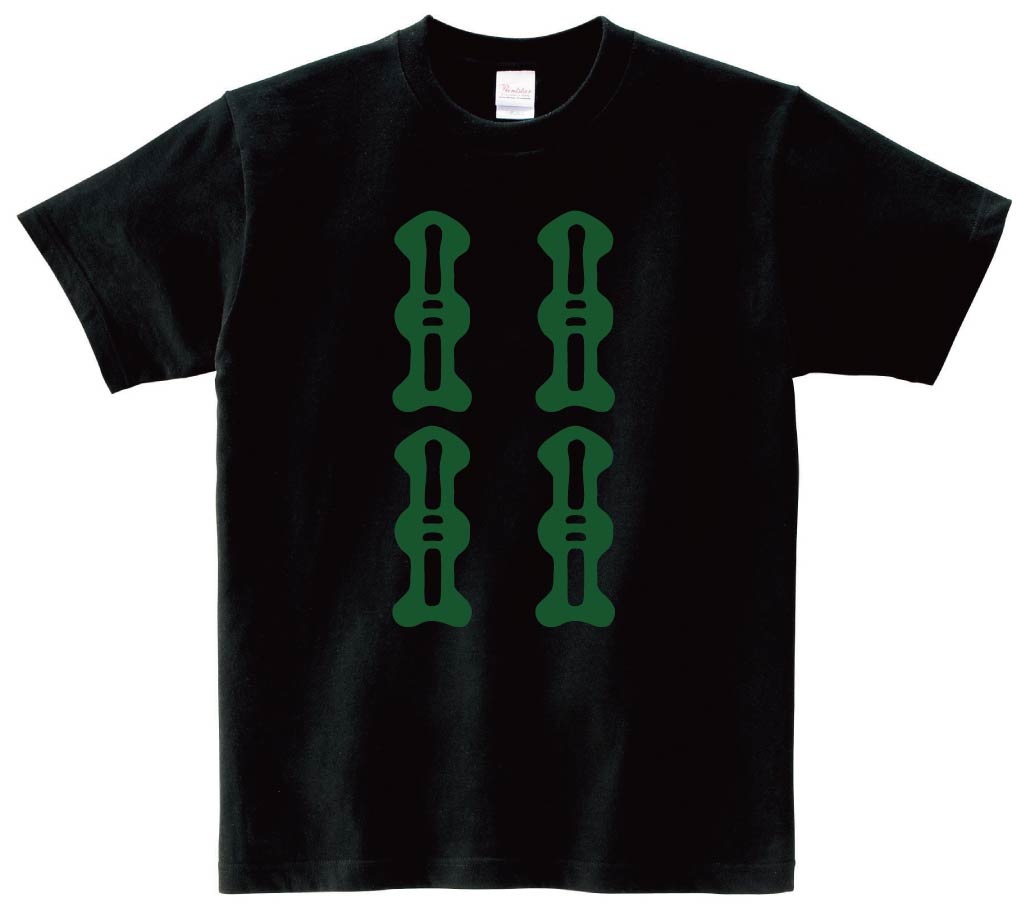 四索　麻雀　半袖Tシャツ