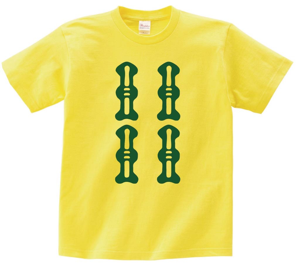 四索　麻雀　半袖Tシャツ