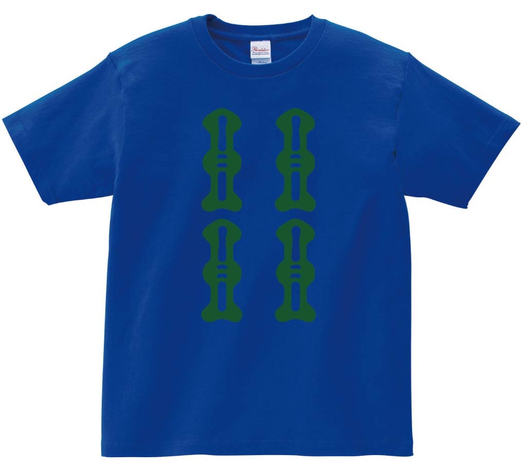 四索　麻雀　半袖Tシャツ