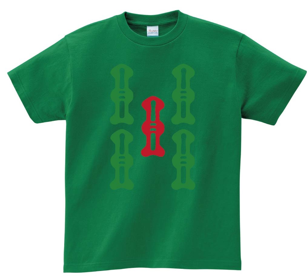 伍索　麻雀　半袖Tシャツ
