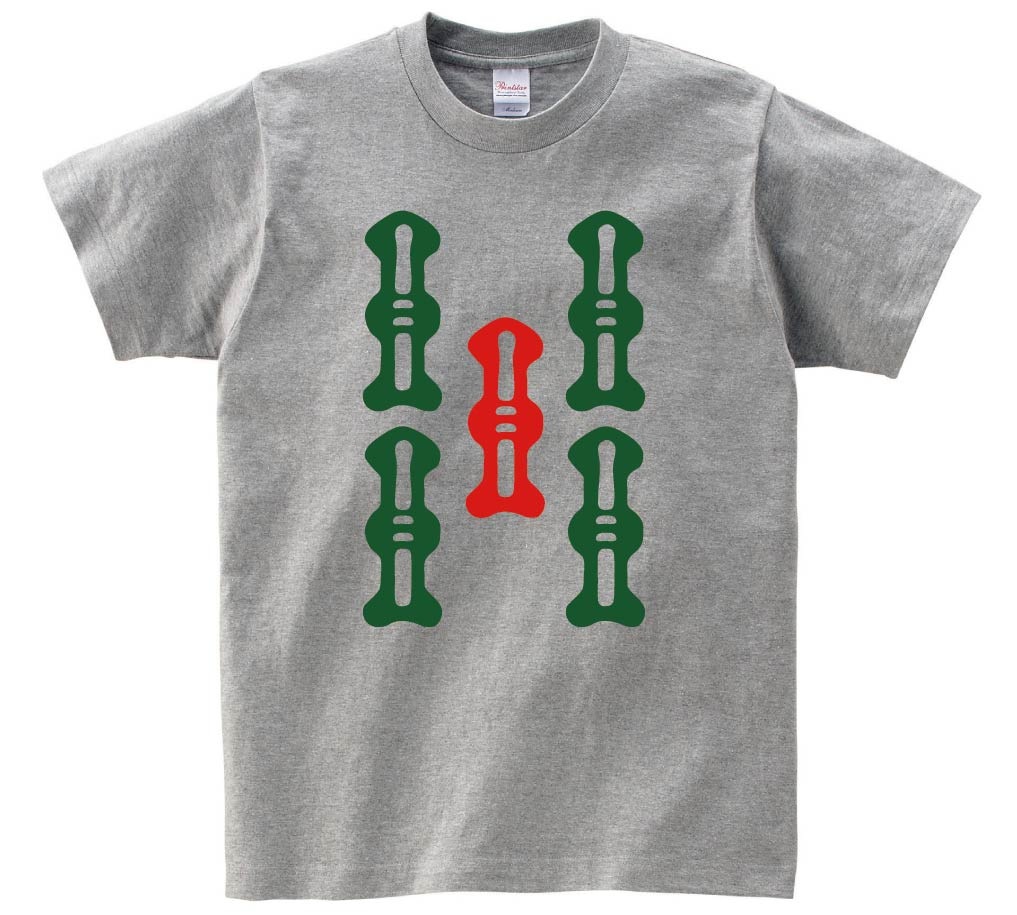 伍索　麻雀　半袖Tシャツ