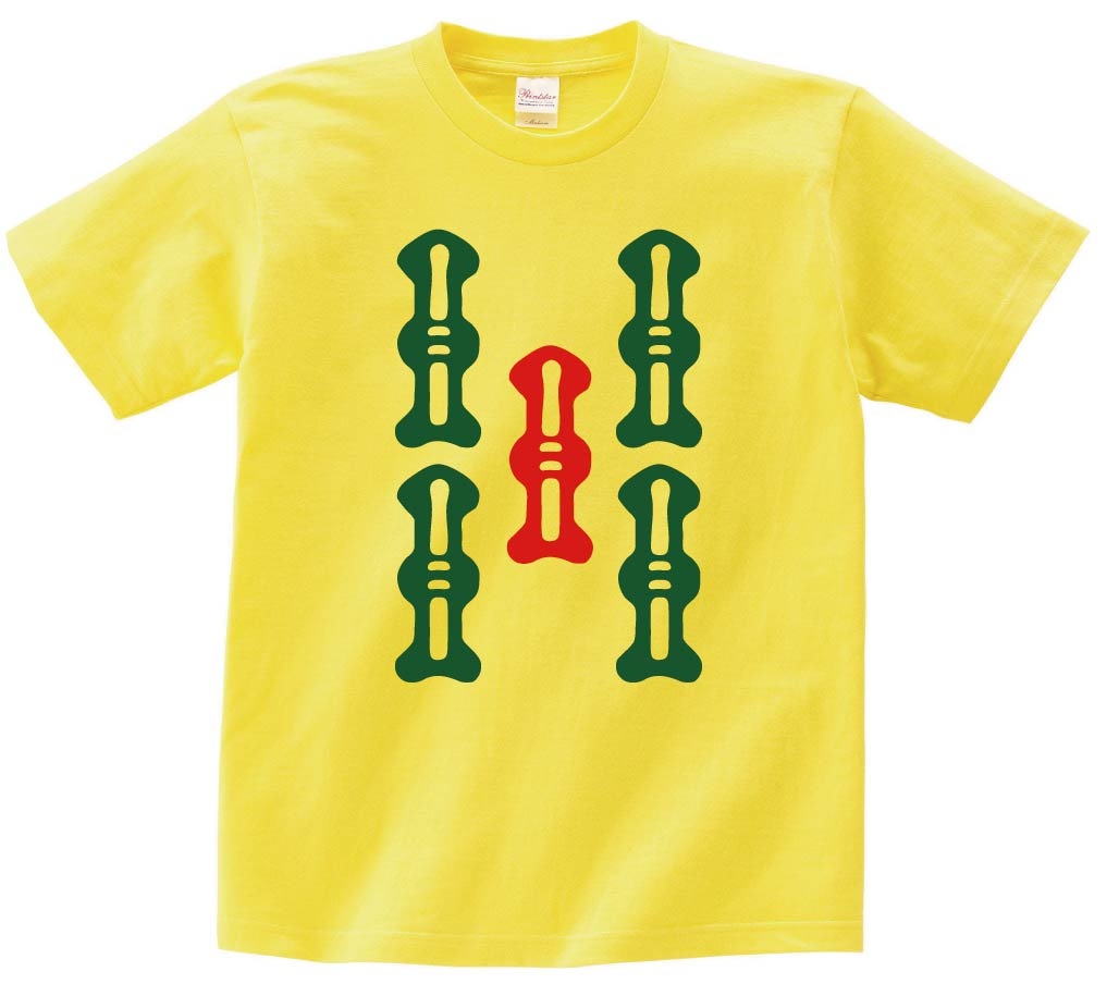 伍索　麻雀　半袖Tシャツ