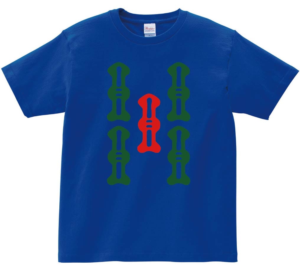 伍索　麻雀　半袖Tシャツ