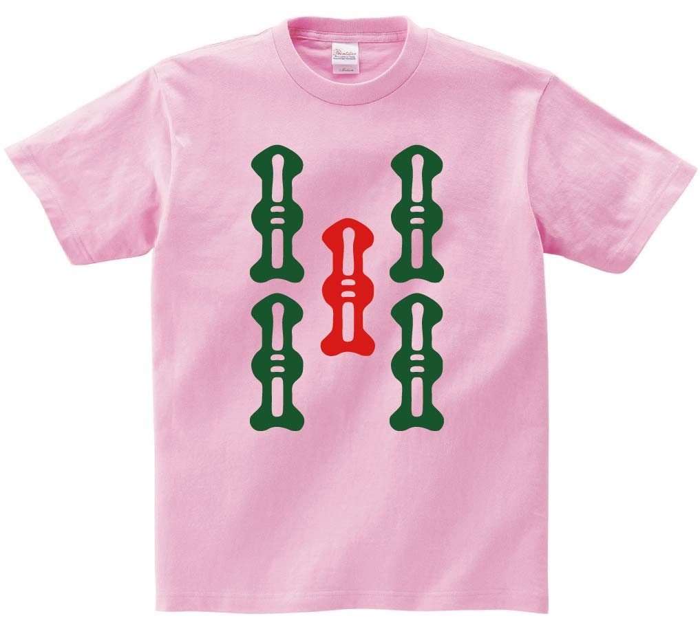 伍索　麻雀　半袖Tシャツ
