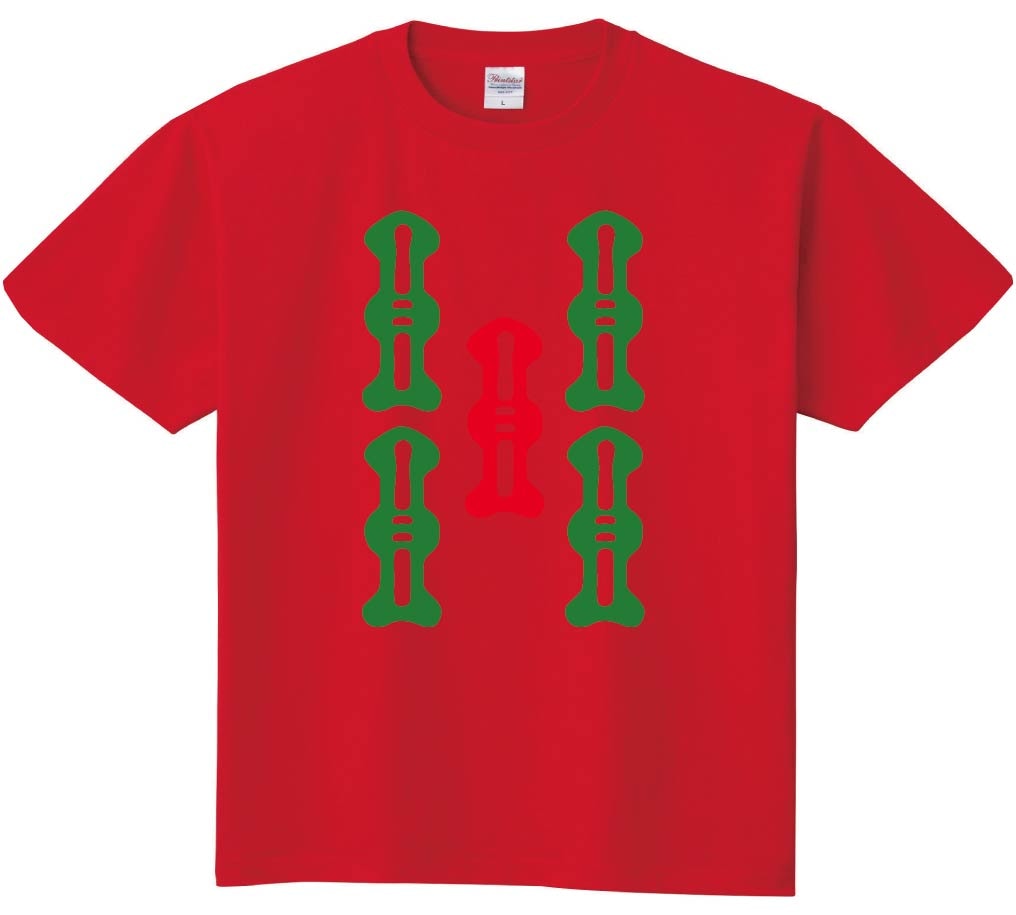 伍索　麻雀　半袖Tシャツ