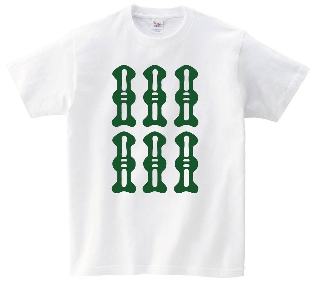 六索　麻雀　半袖Tシャツ