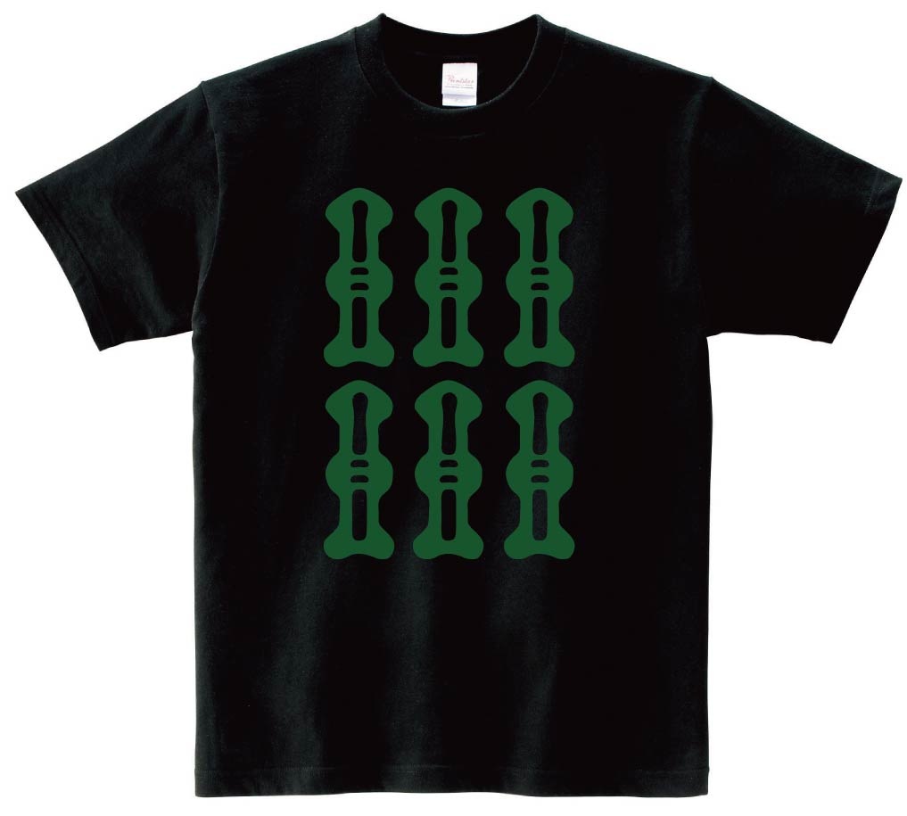六索　麻雀　半袖Tシャツ