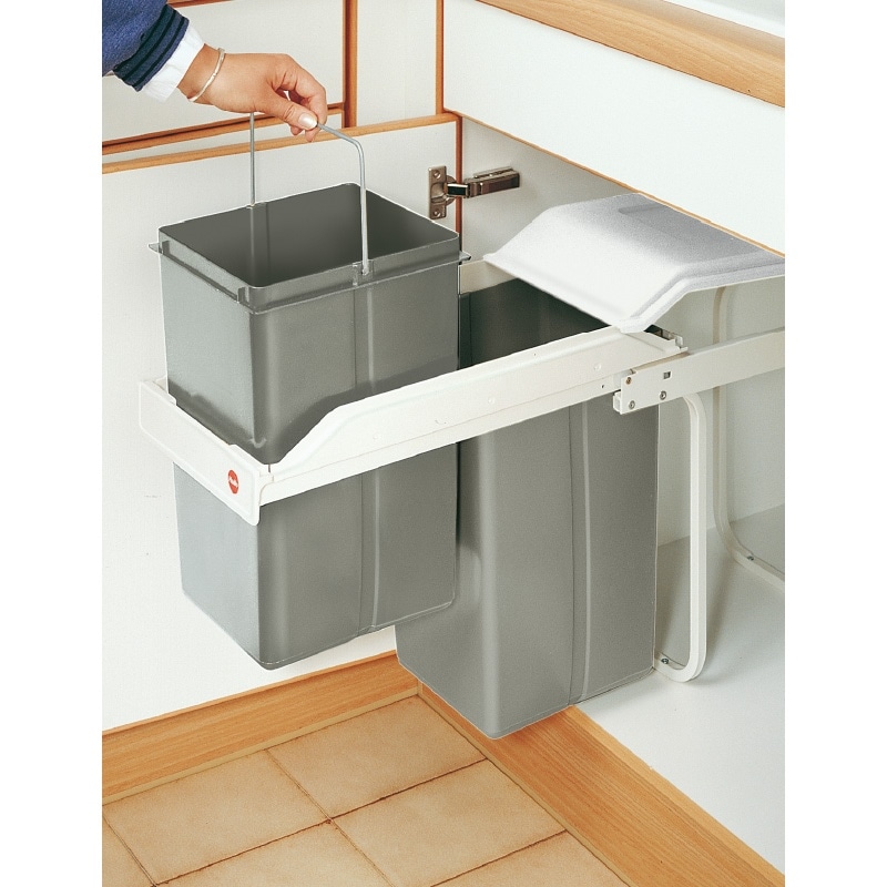 【良品】Hailo マルチボックス30 L(15 L x2) ビルトイン Amazon｜ハイロ(Hailo) マルチボックス30 L(15 L x2) ビルトイン