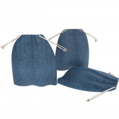 ナッツ コットンバッグ 3点セット ジーンズ