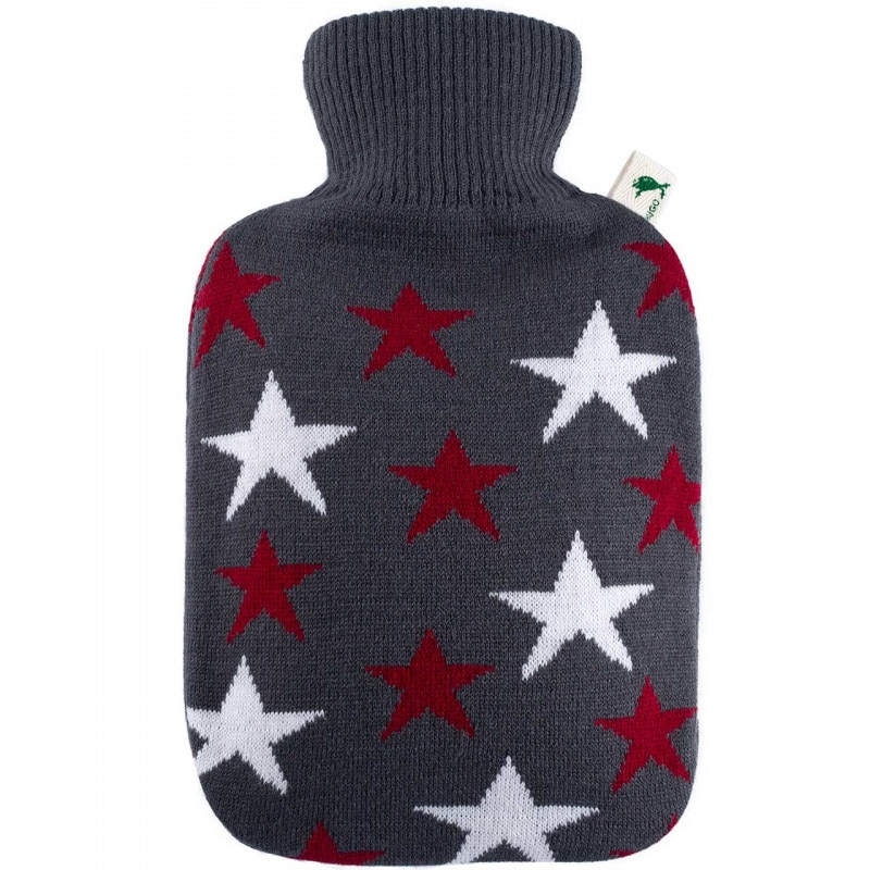 フーゴー・フロッシュ スタンダードクラシック湯たんぽ1.8L スター グレー