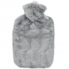 フーゴー・フロッシュ スタンダードクラシック湯たんぽ1.8L モコモコボア ネズミ