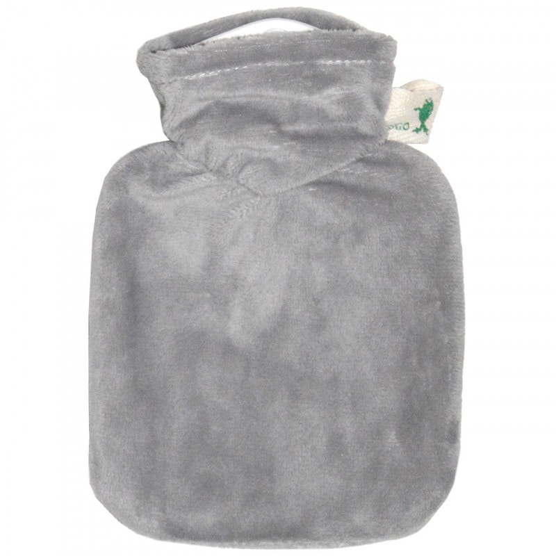 フーゴー・フロッシュ スタンダードミニ湯たんぽ0.2L ヴェロア グレー